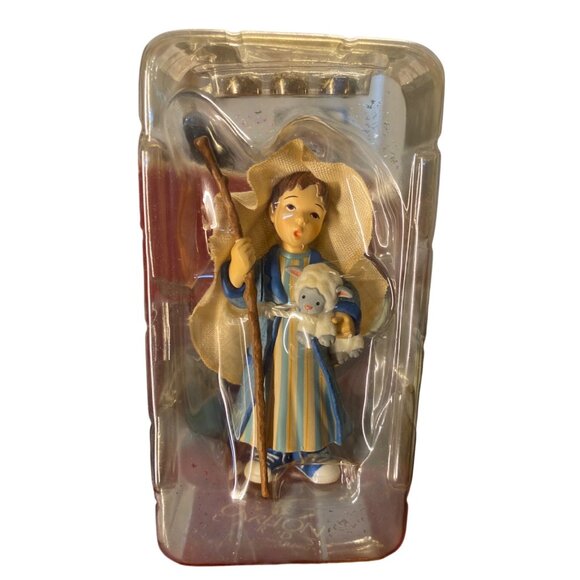 Hallmark Keepsake Ornament Sweetest Little Shepherd 2004 Handcrafted With Sound - Picture 3 of 4